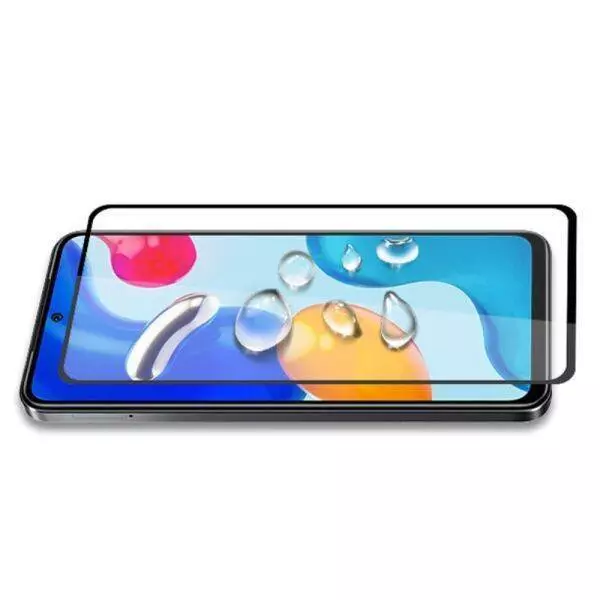 Защитное стекло для Motorola Moto E13 Mocolo Full Cover Glue Glass (полная проклейка экрана) Black (Черный)