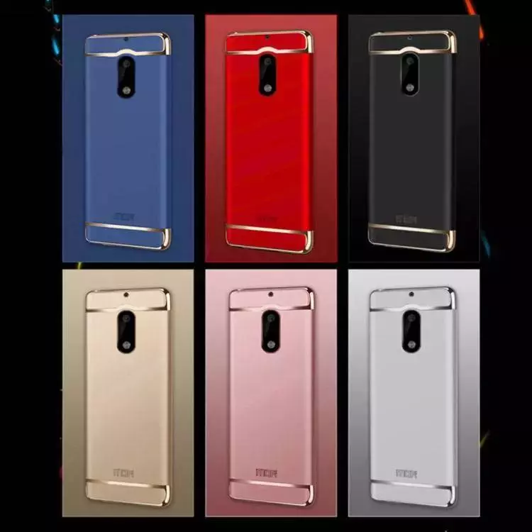 Чохол бампер для Motorola Moto E13 Mofi Electroplating Gold (Золотий)