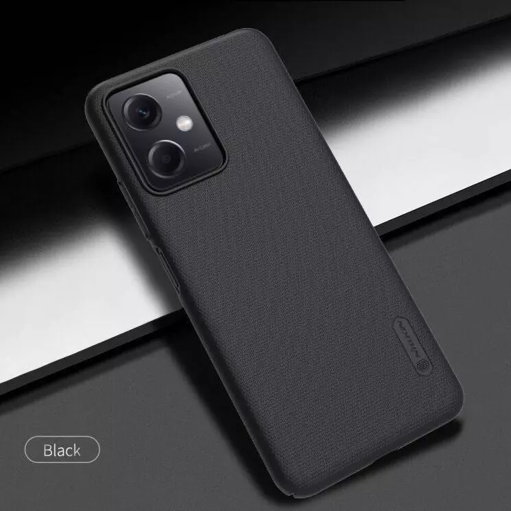 Протиударний чохол бампер Nillkin Super Frosted Shield для Xiaomi Redmi Note 12 5G / Poco X5 Blue (Синій)