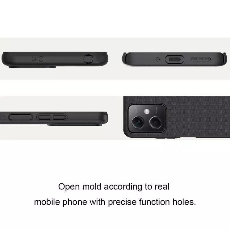 Протиударний чохол бампер Nillkin Super Frosted Shield для Xiaomi Redmi Note 12 5G / Poco X5 Blue (Синій)