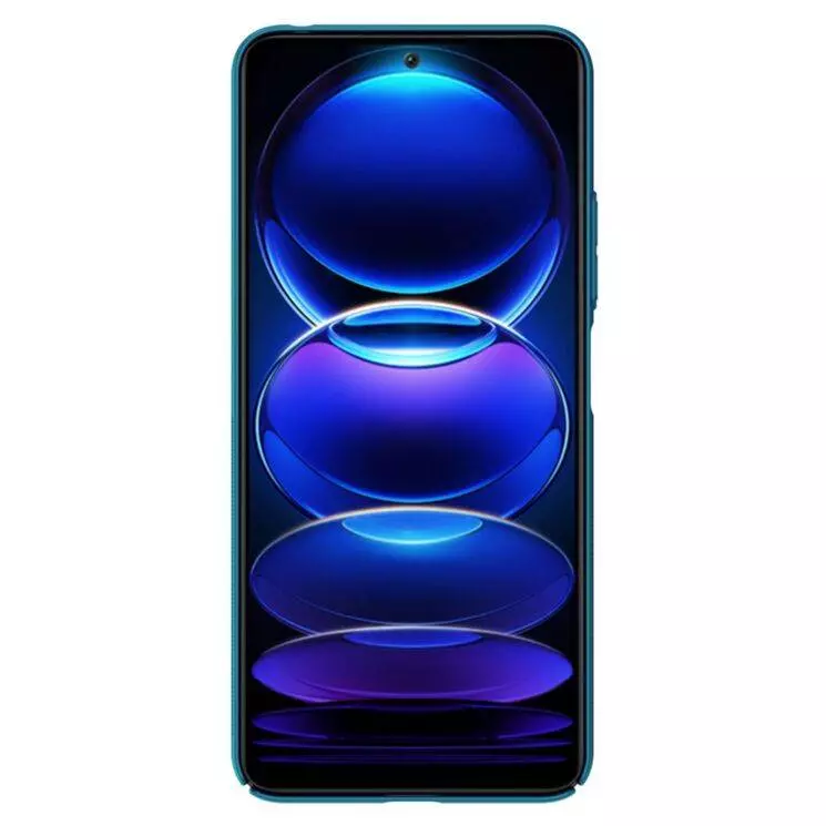 Протиударний чохол бампер Nillkin Super Frosted Shield для Xiaomi Redmi Note 12 5G / Poco X5 Blue (Синій)
