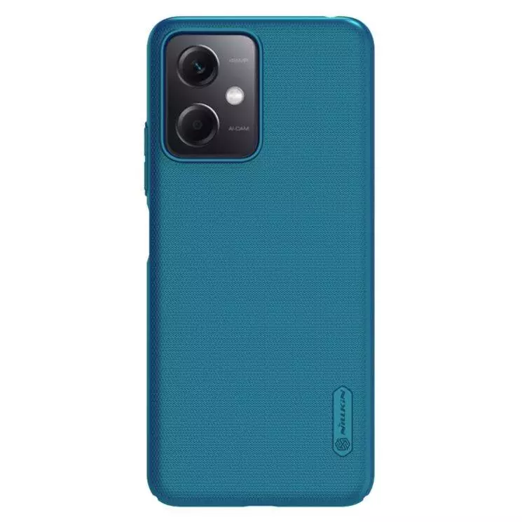 Протиударний чохол бампер Nillkin Super Frosted Shield для Xiaomi Redmi Note 12 5G / Poco X5 Blue (Синій)