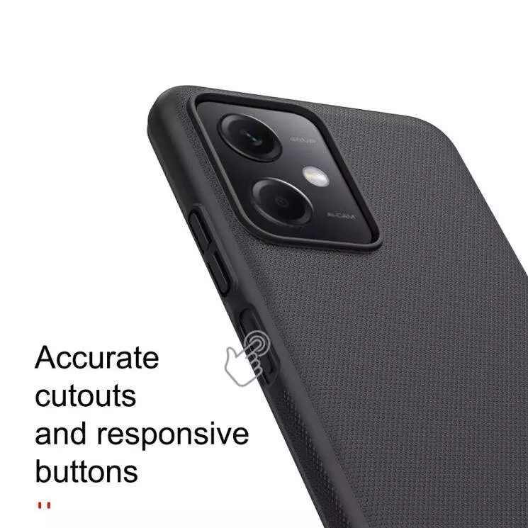 Протиударний чохол бампер Nillkin Super Frosted Shield для Xiaomi Redmi Note 12 5G / Poco X5 Blue (Синій)
