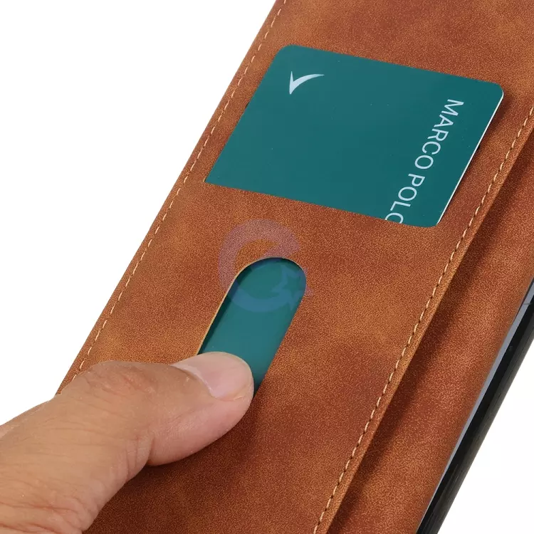 Чехол книжка для OnePlus 8 Pro Anomaly Leather Book Brown (Коричневый)