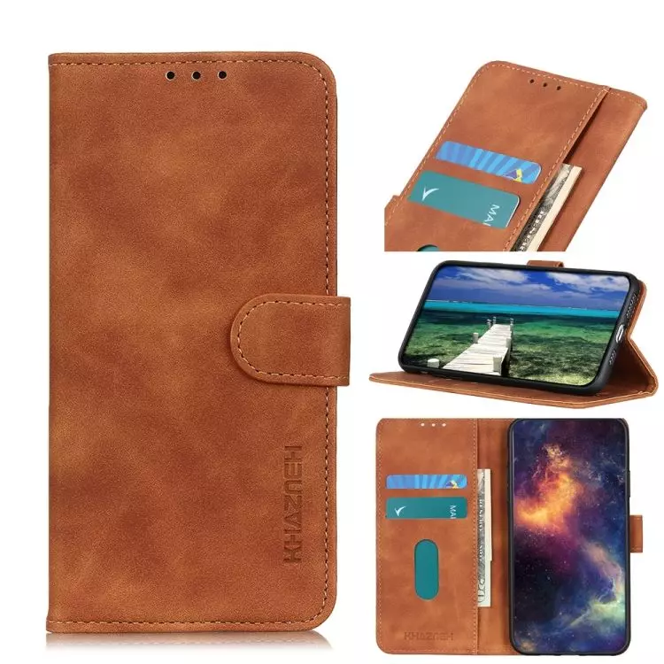 Чехол книжка для Samsung Galaxy A51 Anomaly Leather Book Brown (Коричневый)