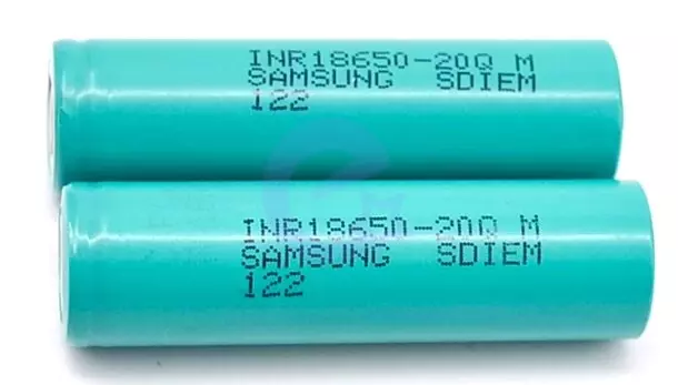 Аккумуляторная батарея Samsung 18650 20Q/QM 2000mAh 15A Blue (Синий) Аккумуляторная батарея Samsung 18650 20Q/QM 2000mAh 15A Blue (Синий)