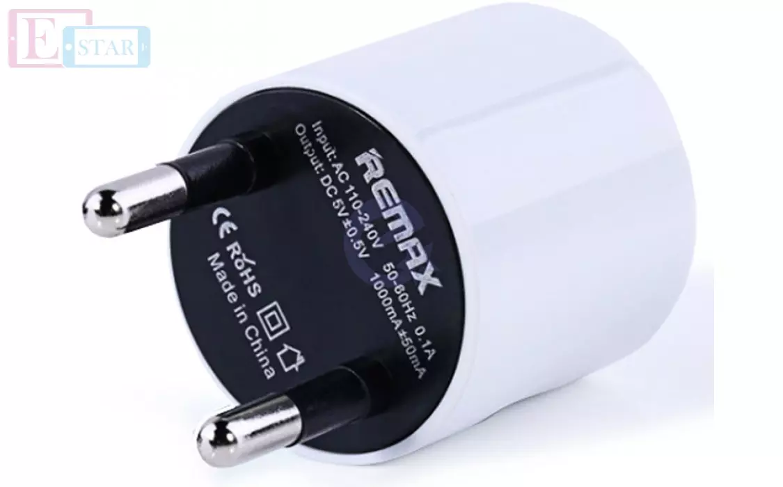 Зарядна станція Remax U5 для смартфонів та телефонів від розетки 220В White (Білий)