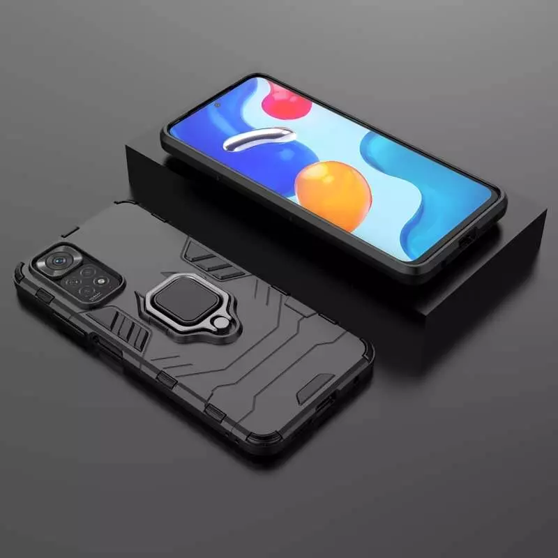 Чохол бампер для Xiaomi Redmi A1 / Redmi A2 Anomaly Defender S (з кільцем-тримачем) Black (Чорний) Чохол бампер для Xiaomi Redmi A1 / Redmi A2 Anomaly Defender S (з кільцем-тримачем) Black (Чорний)