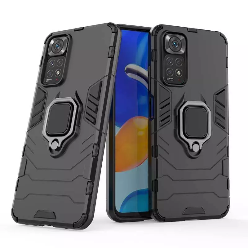 Чохол бампер для Xiaomi Redmi A1 / Redmi A2 Anomaly Defender S (з кільцем-тримачем) Red (Червоний) Чохол бампер для Xiaomi Redmi A1 / Redmi A2 Anomaly Defender S (з кільцем-тримачем) Red (Червоний)