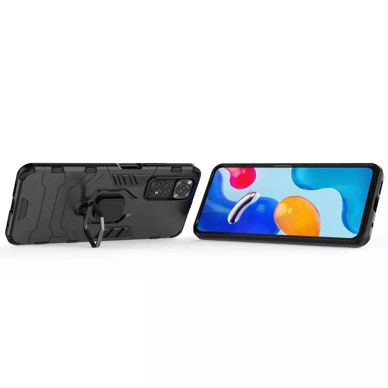 Чохол бампер для Xiaomi Redmi A1 / Redmi A2 Anomaly Defender S (з кільцем-тримачем) Red (Червоний) Чохол бампер для Xiaomi Redmi A1 / Redmi A2 Anomaly Defender S (з кільцем-тримачем) Red (Червоний)
