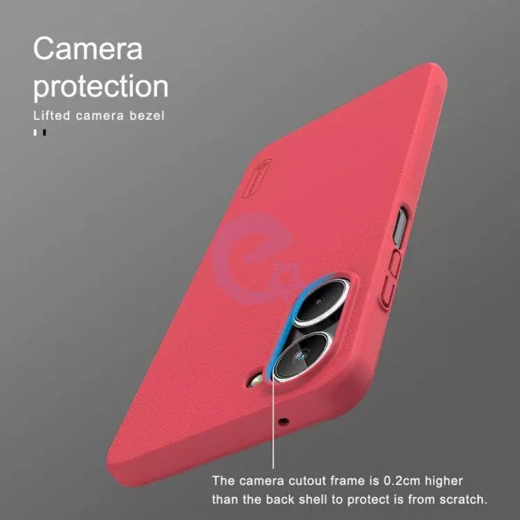 Протиударний чохол бампер Nillkin Super Frosted Shield для Xiaomi Redmi Note 11 Pro Plus 5G Red (Червоний) Протиударний чохол бампер Nillkin Super Frosted Shield для Xiaomi Redmi Note 11 Pro Plus 5G Red (Червоний)