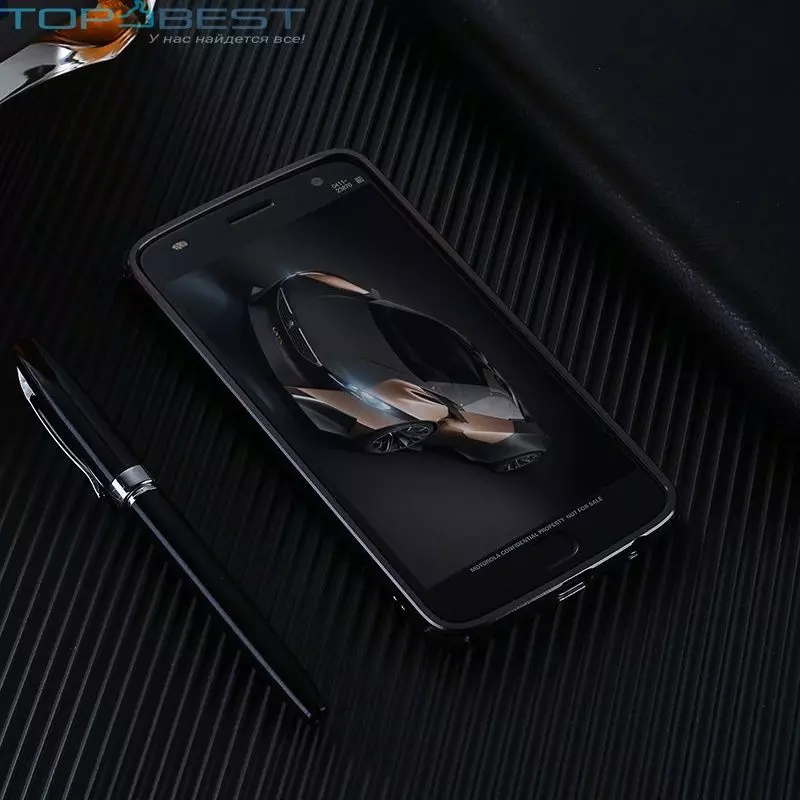 Ультратонкий чехол бампер для Motorola Moto G6 Plus Anomaly Carbon Black (Черный)