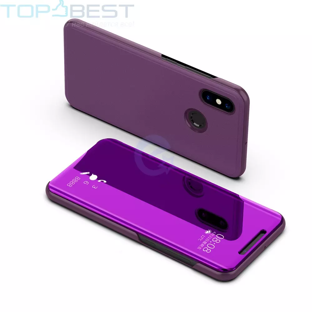 Інтерактивна чохол книжка для Xiaomi Mi8 SE Anomaly Clear View Purple (Пурпурний) Інтерактивна чохол книжка для Xiaomi Mi8 SE Anomaly Clear View Purple (Пурпурний)