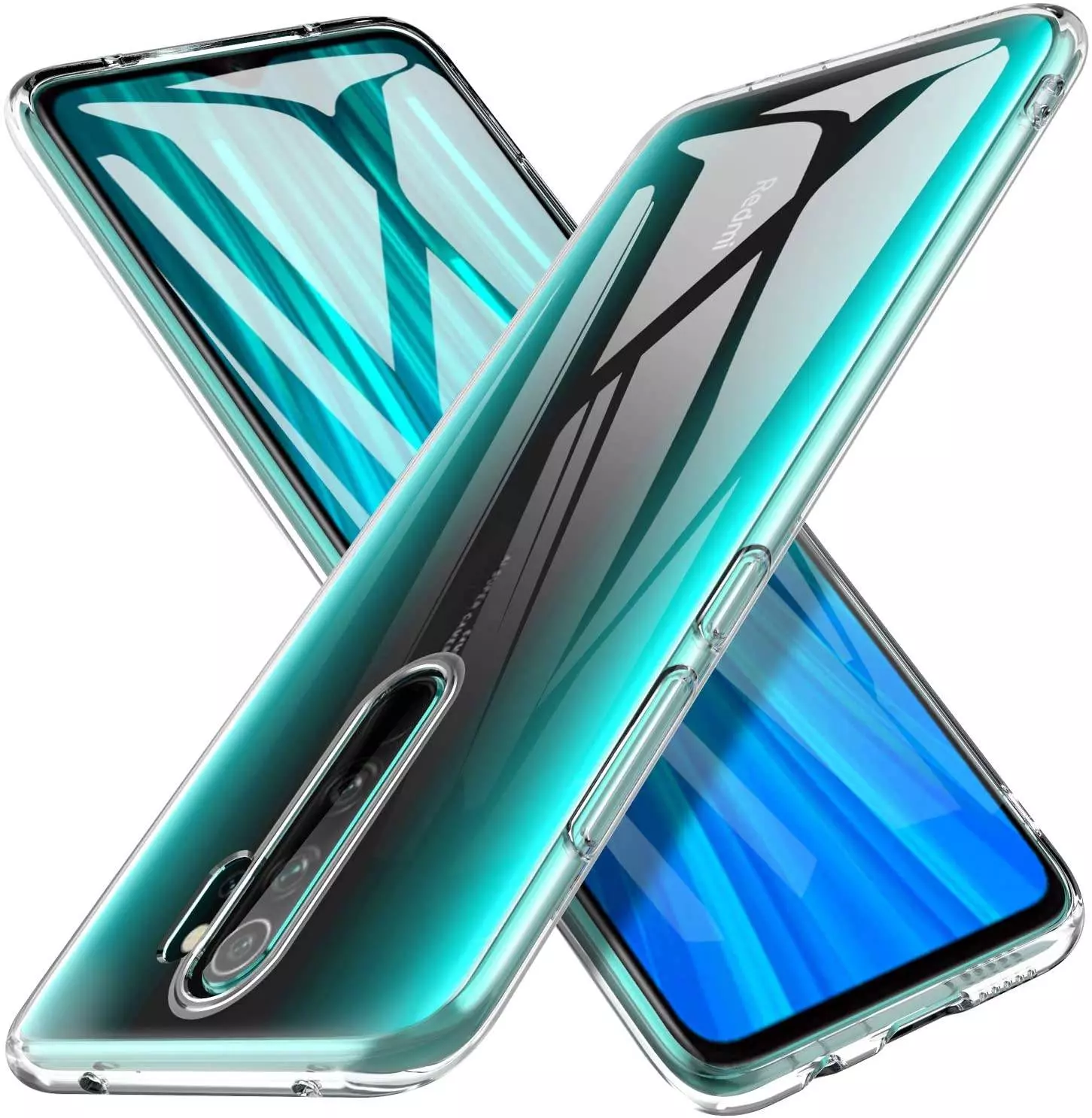 Ультратонкий чохол бампер для Xiaomi Redmi 9 Anomaly Jelly Transparent (Прозорий)