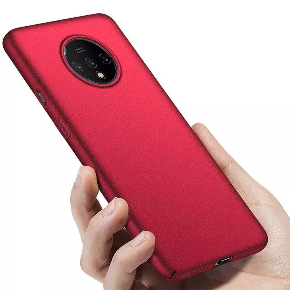 Ультратонкий чохол бампер для OnePlus 7T Anomaly Matte Rose Gold (Рожеве золото)