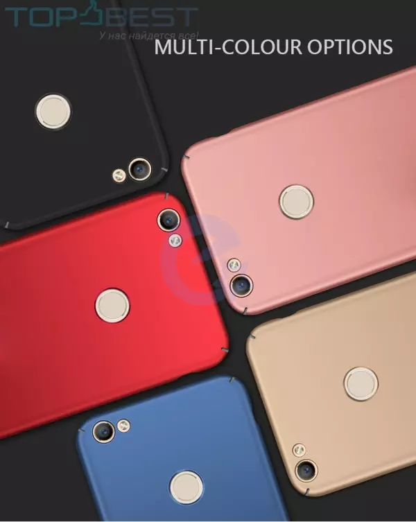 Ультратонкий чехол бампер для Xiaomi Redmi Note 5A Anomaly Matte Blue (Синий)