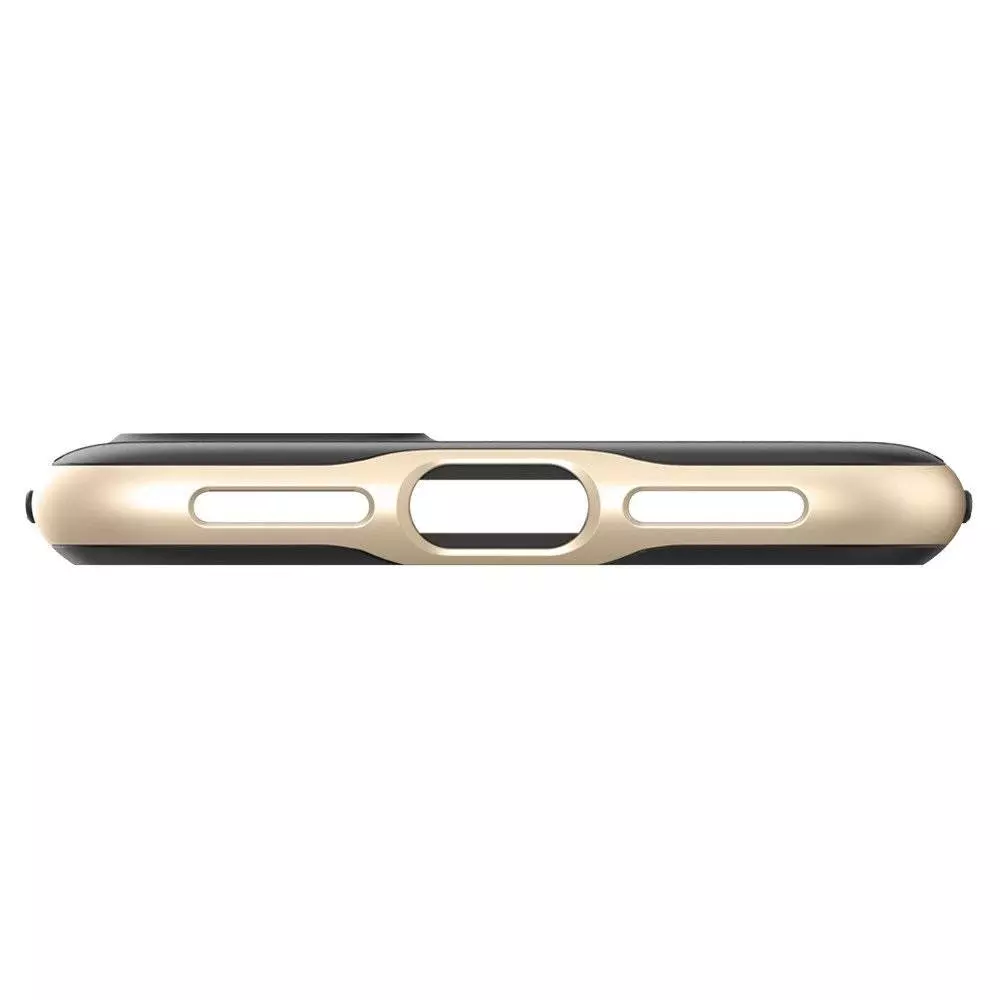 Противоударный чехол бампер Spigen Neo Hybrid для iPhone SE 2022 / iPhone SE 2020 / iPhone 7 / iPhone 8 Gunmetal (Оружейный Метал)