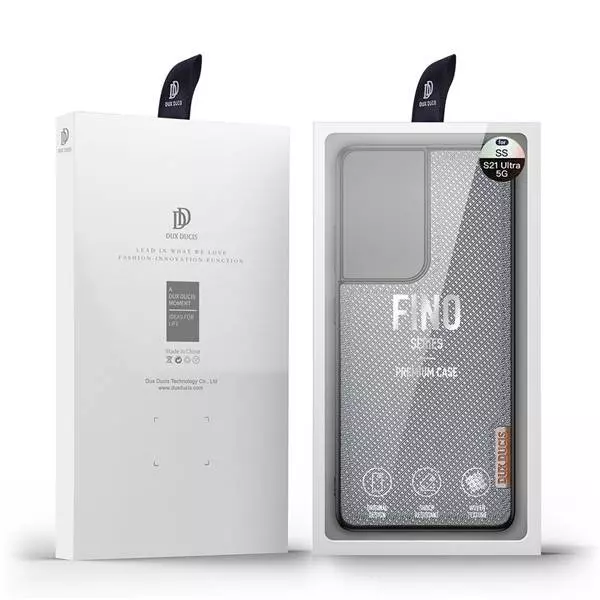 Чехол бампер для Samsung Galaxy S21 Ultra Dux Ducis Fino Black (Черный)