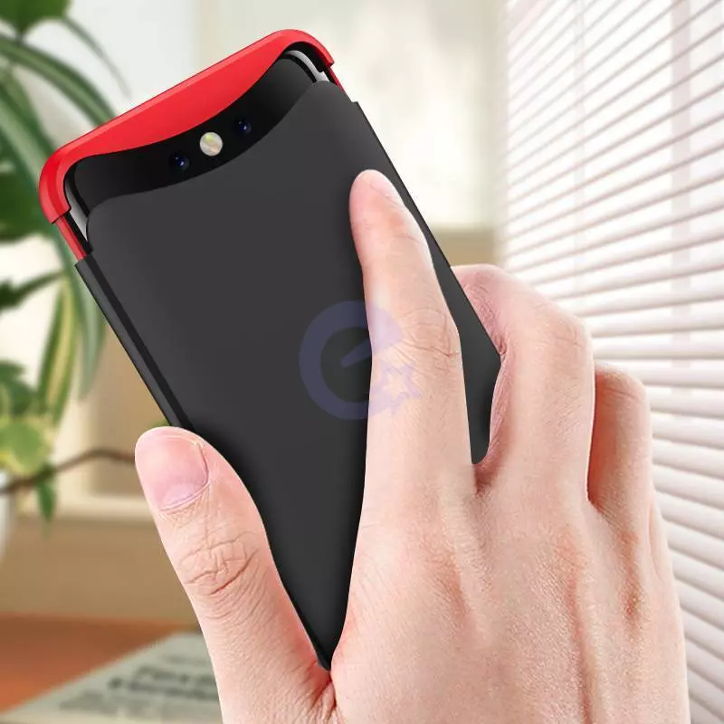 Ультратонкий чохол бампер для Xiaomi Redmi 8 GKK Dual Armor Black (Чорний)