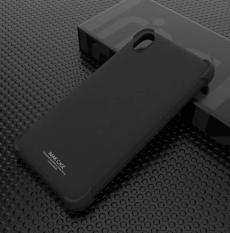 Противоударный чехол бампер для Xiaomi Redmi 7A Imak Shock Black (Черный)
