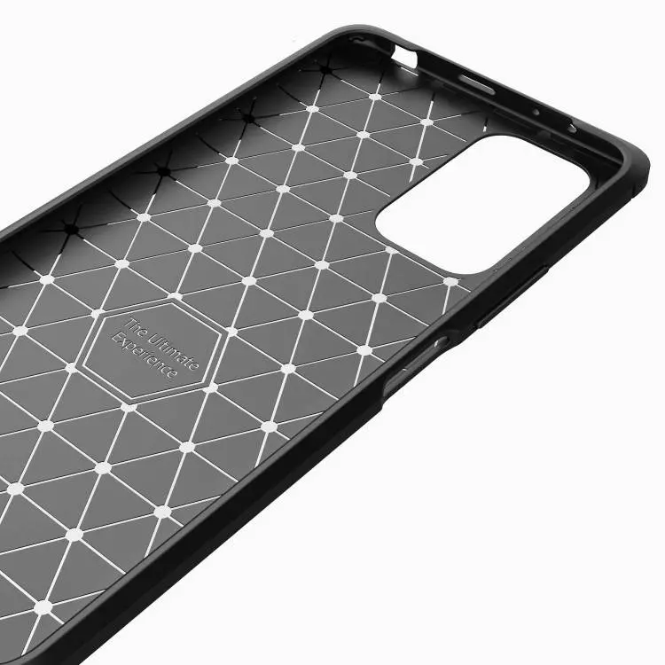 Противоударный чехол бампер для Xiaomi Redmi Note 10 Pro / Redmi Note 10 Pro Max iPaky Carbon Fiber Black (Черный)