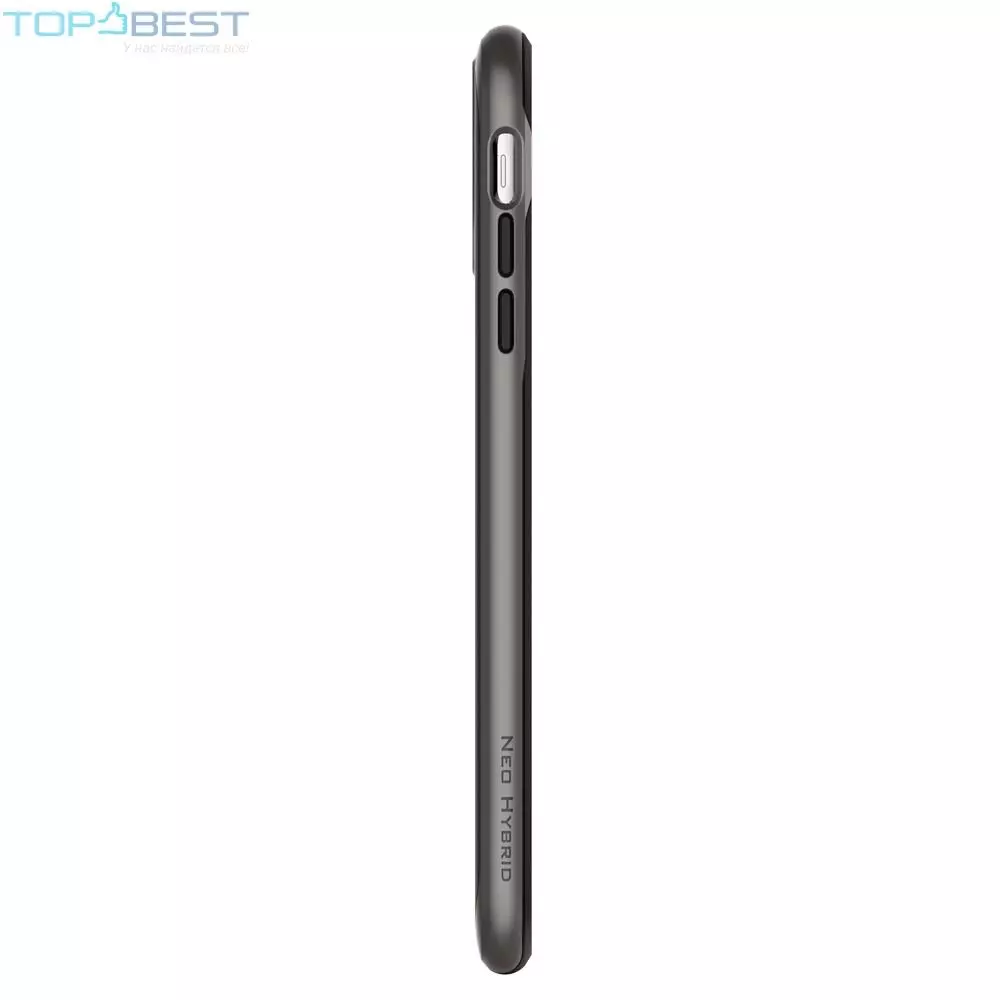 Противоударный чехол бампер Spigen Neo Hybrid для iPhone Xs Max Gunmetal (Оружейный Метал) Противоударный чехол бампер Spigen Neo Hybrid для iPhone Xs Max Gunmetal (Оружейный Метал)