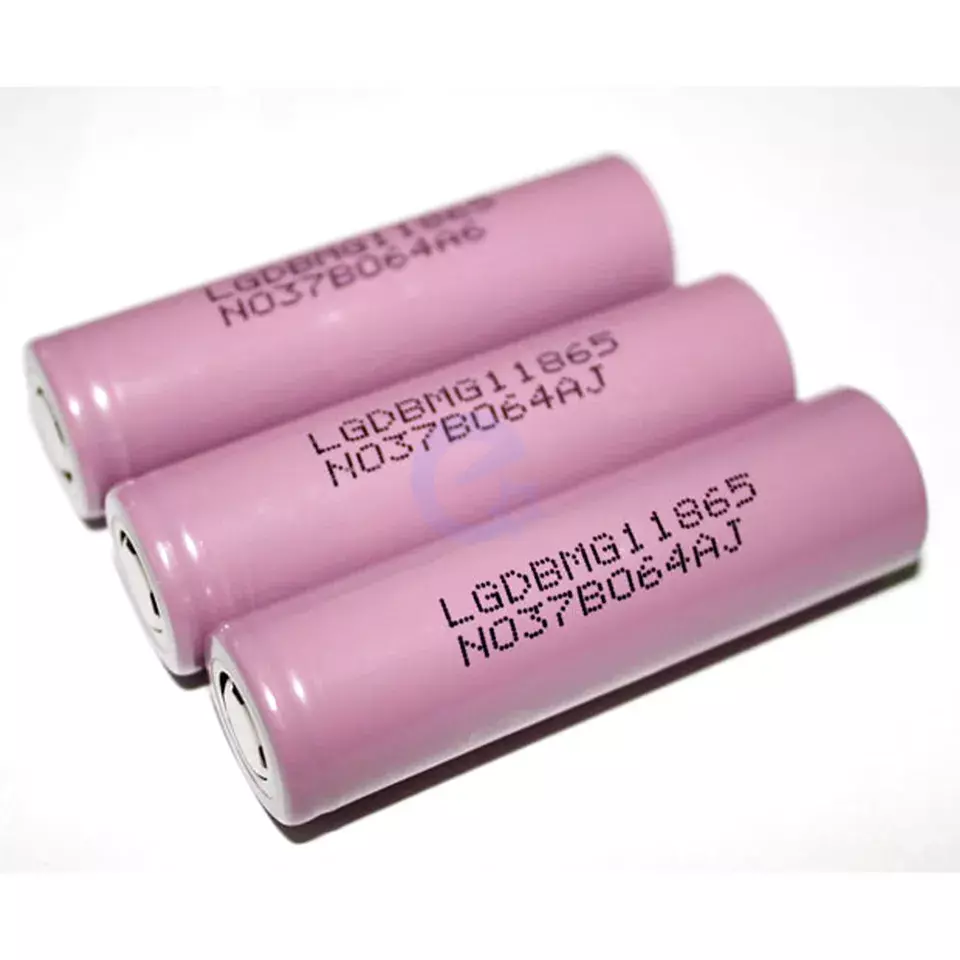 Акумуляторна батарея LG 18650 MG1 2900mAh 10A Pink (Рожевий) LGDBMG11865