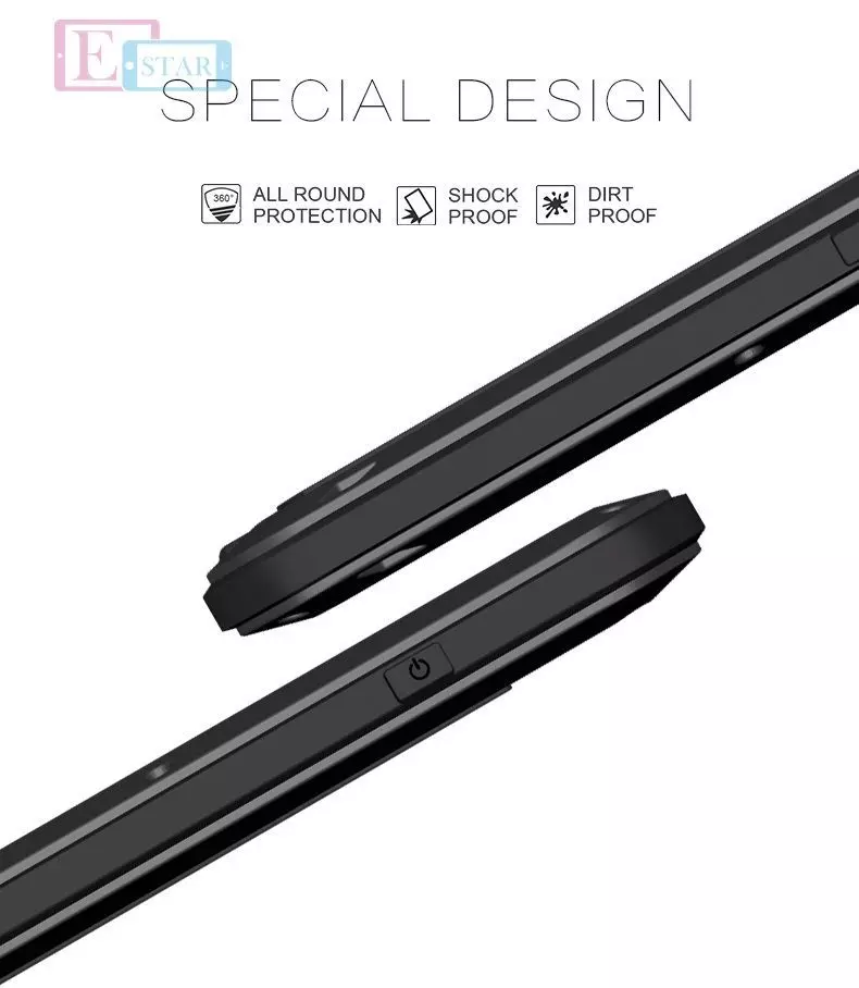 Противоударный чехол бампер Love Mei PowerFull (Со стеклом) для iPhone 7 / iPhone 8 / iPhone SE 2020 / iPhone SE 2022 Yellow (Желтый)