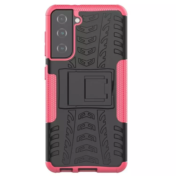 Противоударный чехол бампер для Samsung Galaxy S21 Plus Nevellya Case (встроенная подставка) Pink (Розовый) Противоударный чехол бампер для Samsung Galaxy S21 Plus Nevellya Case (встроенная подставка) Pink (Розовый)