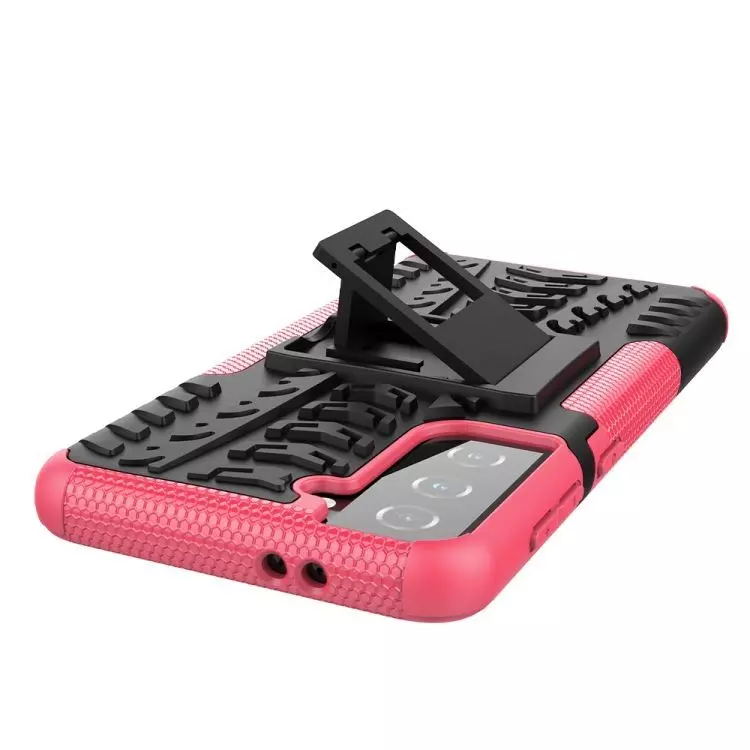 Противоударный чехол бампер для Samsung Galaxy S21 Nevellya Case (встроенная подставка) Pink (Розовый) Противоударный чехол бампер для Samsung Galaxy S21 Nevellya Case (встроенная подставка) Pink (Розовый)
