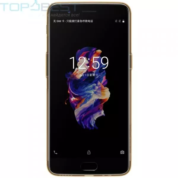 Чехол бампер Nillkin TPU Nature для OnePlus 5 Brown (Коричневый)