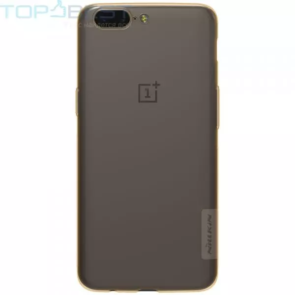 Чехол бампер Nillkin TPU Nature для OnePlus 5 Brown (Коричневый)