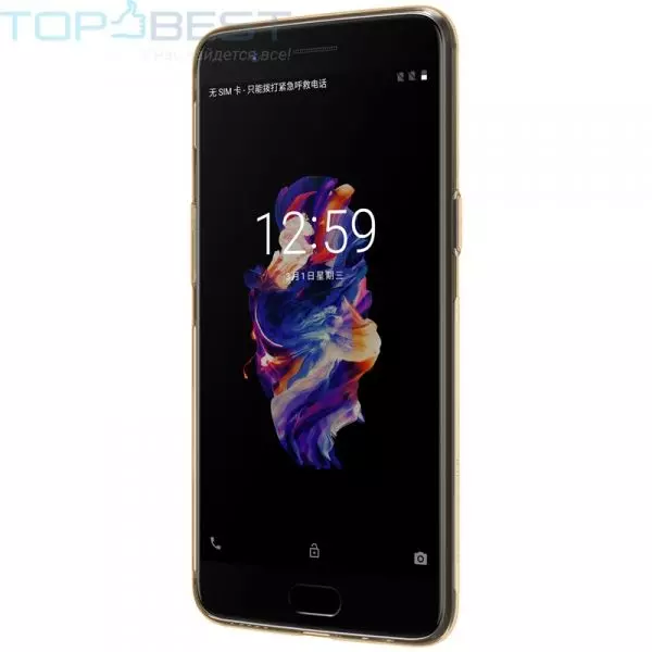 Чехол бампер Nillkin TPU Nature для OnePlus 5 Brown (Коричневый)