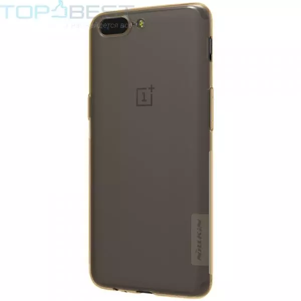 Чехол бампер Nillkin TPU Nature для OnePlus 5 Brown (Коричневый)