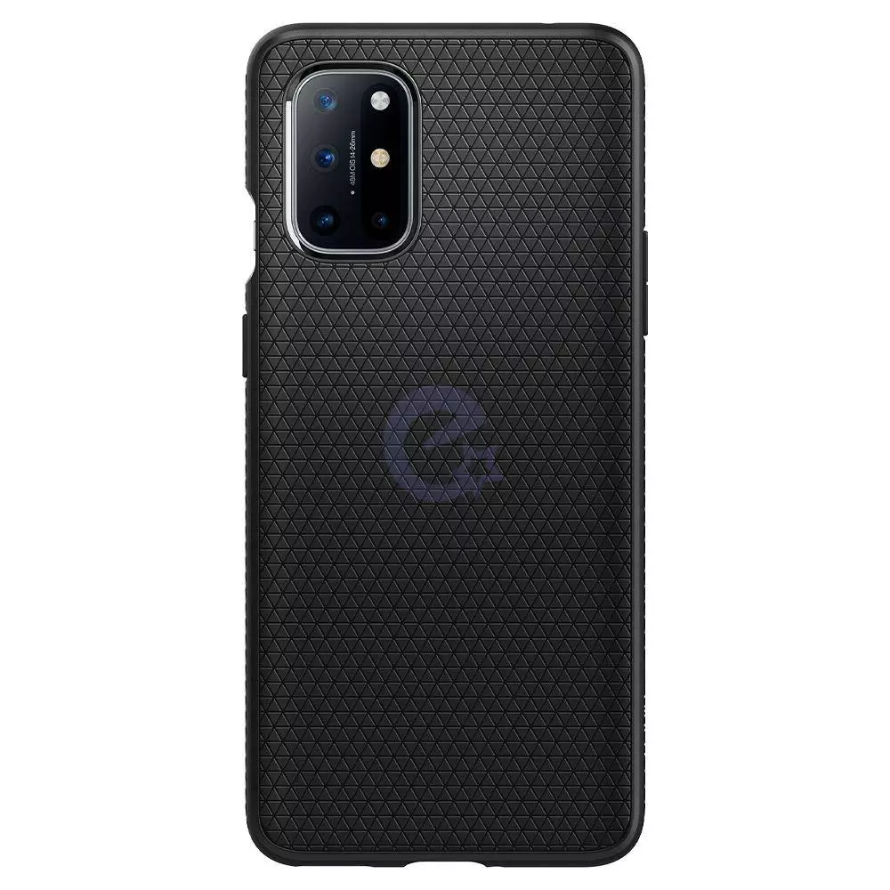 Протиударний чохол бампер Spigen Liquid Air для OnePlus 8T Black (Чорний)