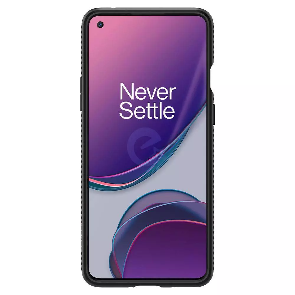 Протиударний чохол бампер Spigen Liquid Air для OnePlus 8T Black (Чорний)