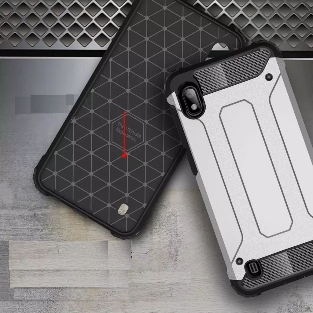 Протиударний чохол бампер для Samsung Galaxy A10s Anomaly Rugged Hybrid Red (Червоний)