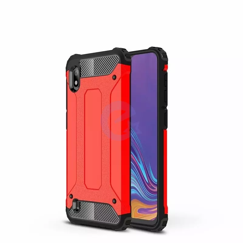 Протиударний чохол бампер для Samsung Galaxy A10s Anomaly Rugged Hybrid Red (Червоний)