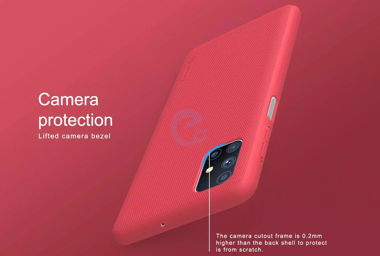 Протиударний чохол бампер Nillkin Super Frosted Shield для Samsung Galaxy M51 Blue (Синій) Протиударний чохол бампер Nillkin Super Frosted Shield для Samsung Galaxy M51 Blue (Синій)