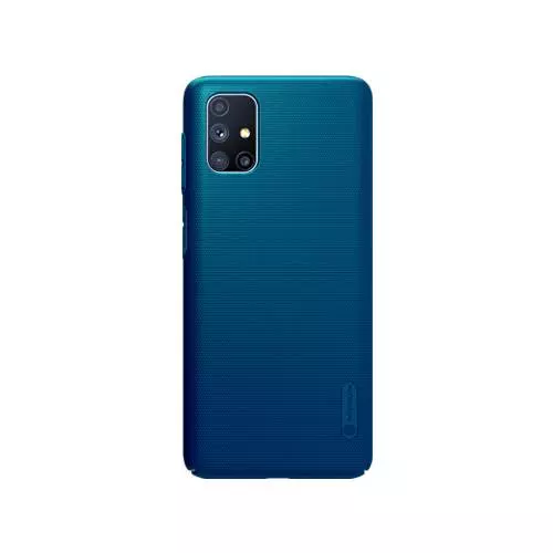 Протиударний чохол бампер Nillkin Super Frosted Shield для Samsung Galaxy M51 Blue (Синій) Протиударний чохол бампер Nillkin Super Frosted Shield для Samsung Galaxy M51 Blue (Синій)