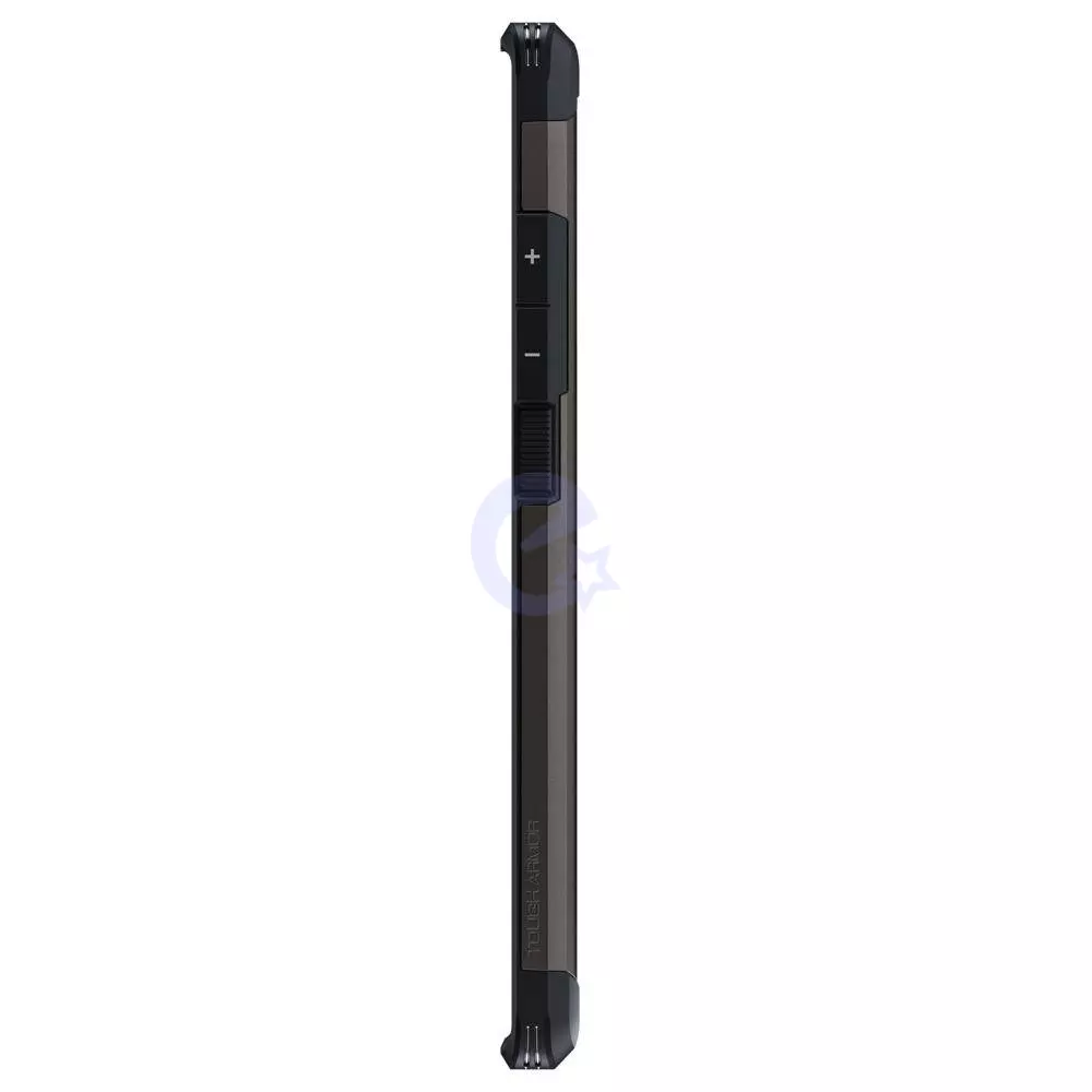 Противоударный чехол бампер Spigen Tough Armor (встроенная подставка) для Samsung Galaxy Note 20 Ultra White (Белый)