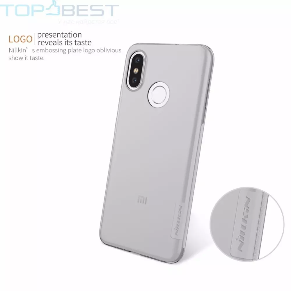 Чохол бампер Nillkin TPU Nature для Xiaomi Mi8 SE Grey (Сірий) Чохол бампер Nillkin TPU Nature для Xiaomi Mi8 SE Grey (Сірий)