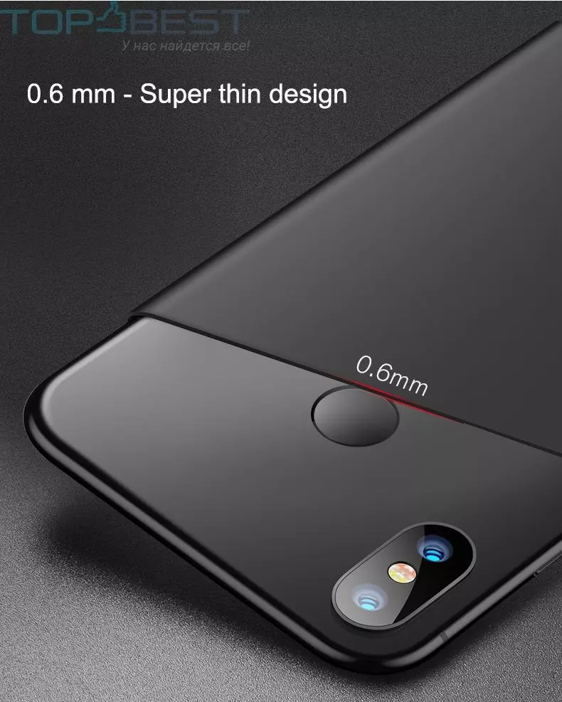 Ультратонкий чехол бампер для Xiaomi MiA2 Anomaly Matte Gold (Золотой)