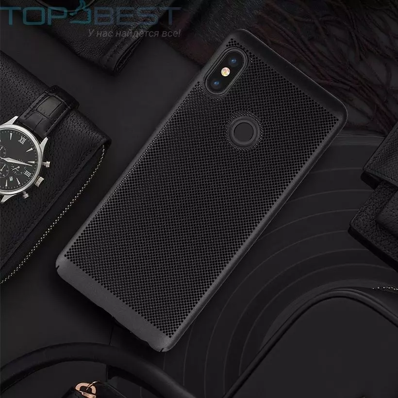 Ультратонкий чохол бампер для Xiaomi MiA2 Anomaly Air Black (Чорний)