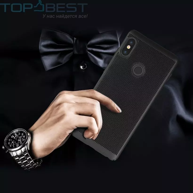 Ультратонкий чохол бампер для Xiaomi MiA2 Anomaly Air Black (Чорний)