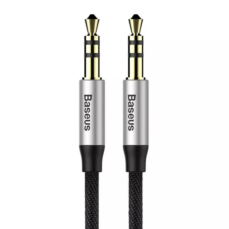 Аудіо-кабель Baseus Yiven Audio Cable M30 1 м Black (Чорний) CAM30-BS1 Аудіо-кабель Baseus Yiven Audio Cable M30 1 м Black (Чорний) CAM30-BS1