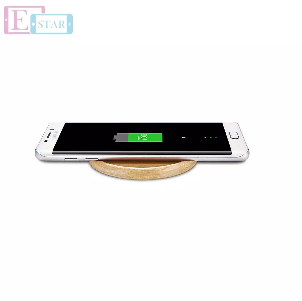 Бездротова зарядна станція Icarer Genuine Leather Fast Wireless Charge NW170F Brown (Коричневий) Бездротова зарядна станція Icarer Genuine Leather Fast Wireless Charge NW170F Brown (Коричневий)