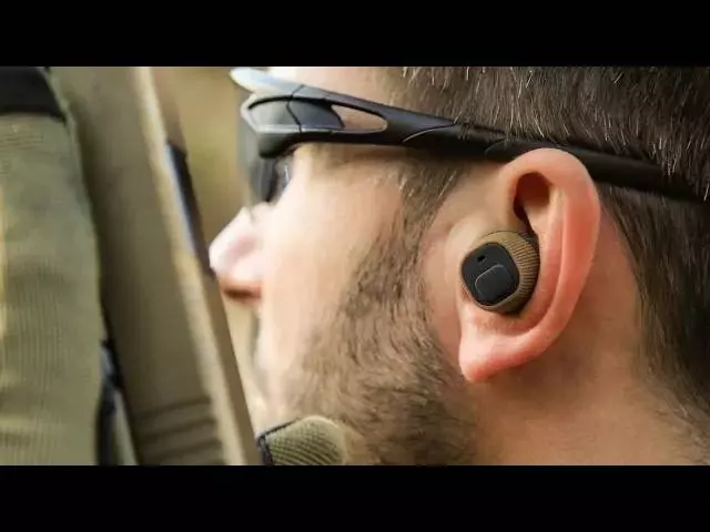 (10 шт.) Тактические активные беруши EARMOR M20 альтернатива 3M Peltor tep 100 Black (Черный)