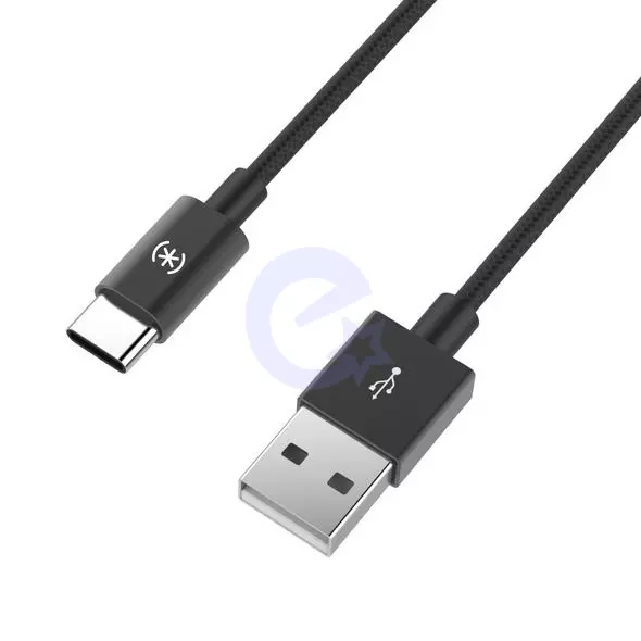 Кабель для зарядки и передачи данных Speck USB Type C to USB Chargin Cable Black (Черный) 875481050