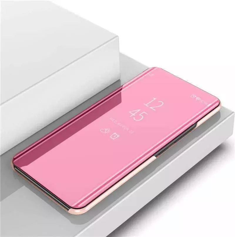 Інтерактивна чохол книжка для Motorola Moto G14 Anomaly Clear View Rose Gold (Рожеве золото) 
